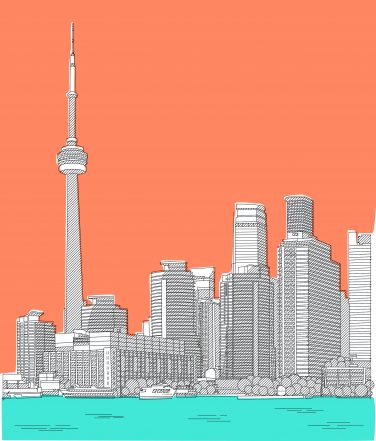 toronto illustration