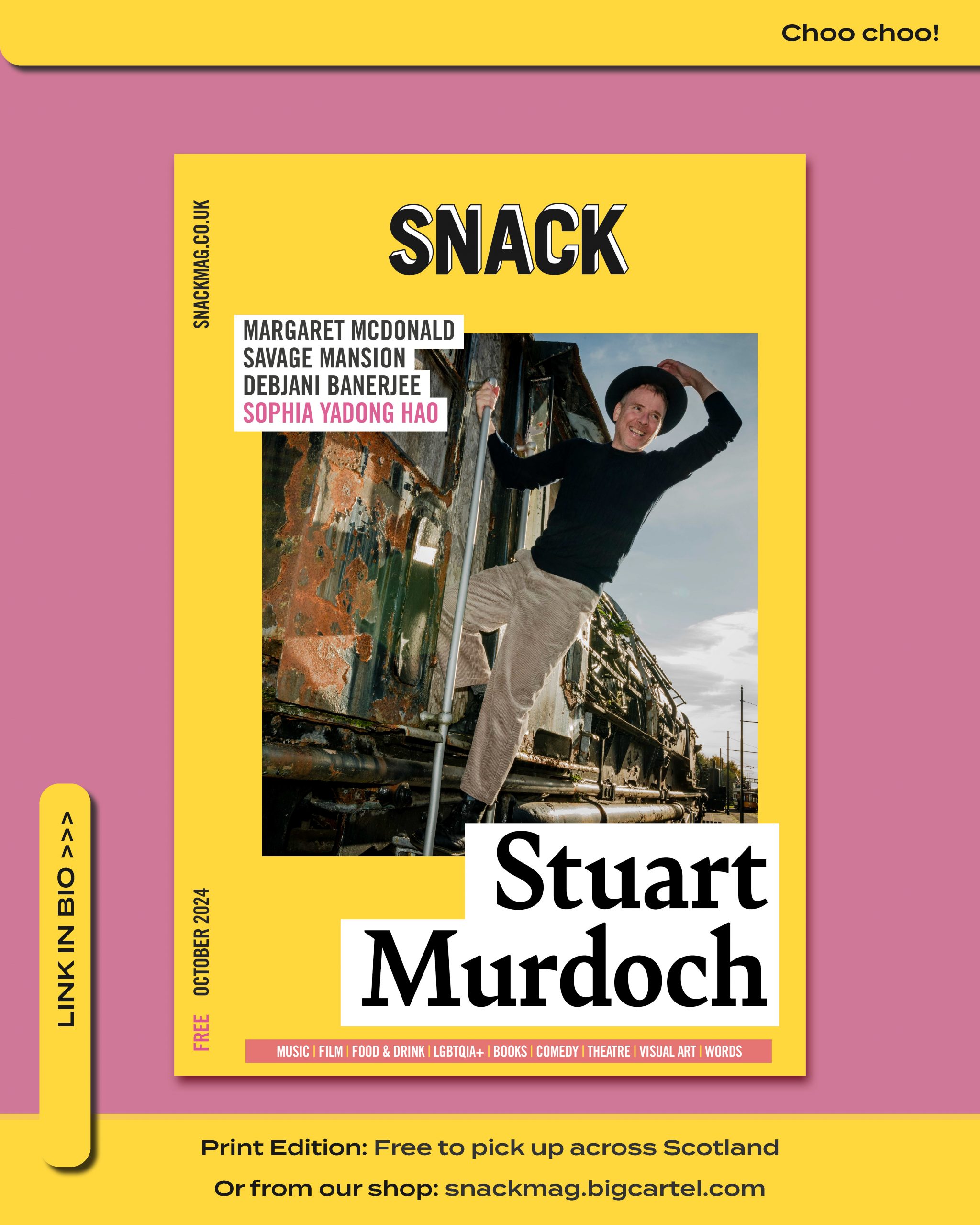 Snacks Magazine SNACK October 2024 (issue 67) - SNACK: Music, film, arts and culture ...