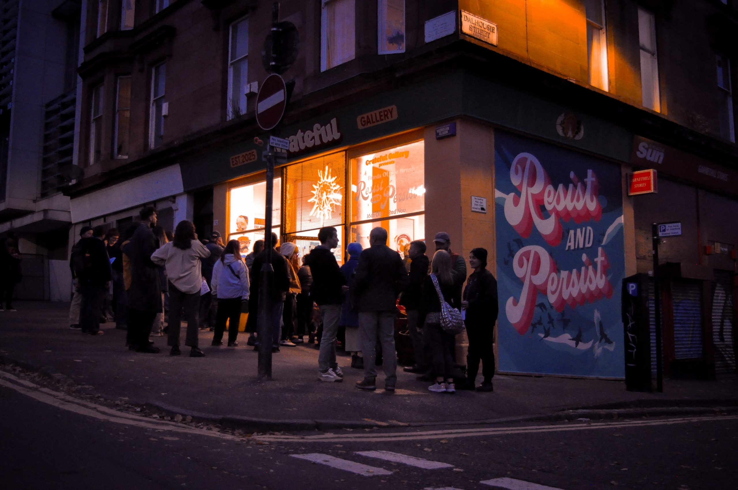 Greatful Gallery: Glasgow Street Art Gallery Looks To Help Create 'Hometown Heroes' - SNACK: Music, film, arts and culture magazine for Scotland